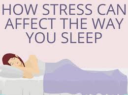 How Chronic Stress Affects Your Sleep!